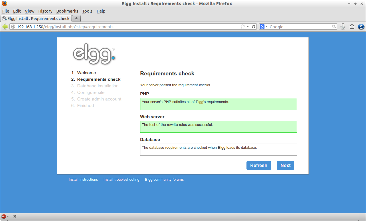 Elgg Install : Requirements check - Mozilla Firefox_003