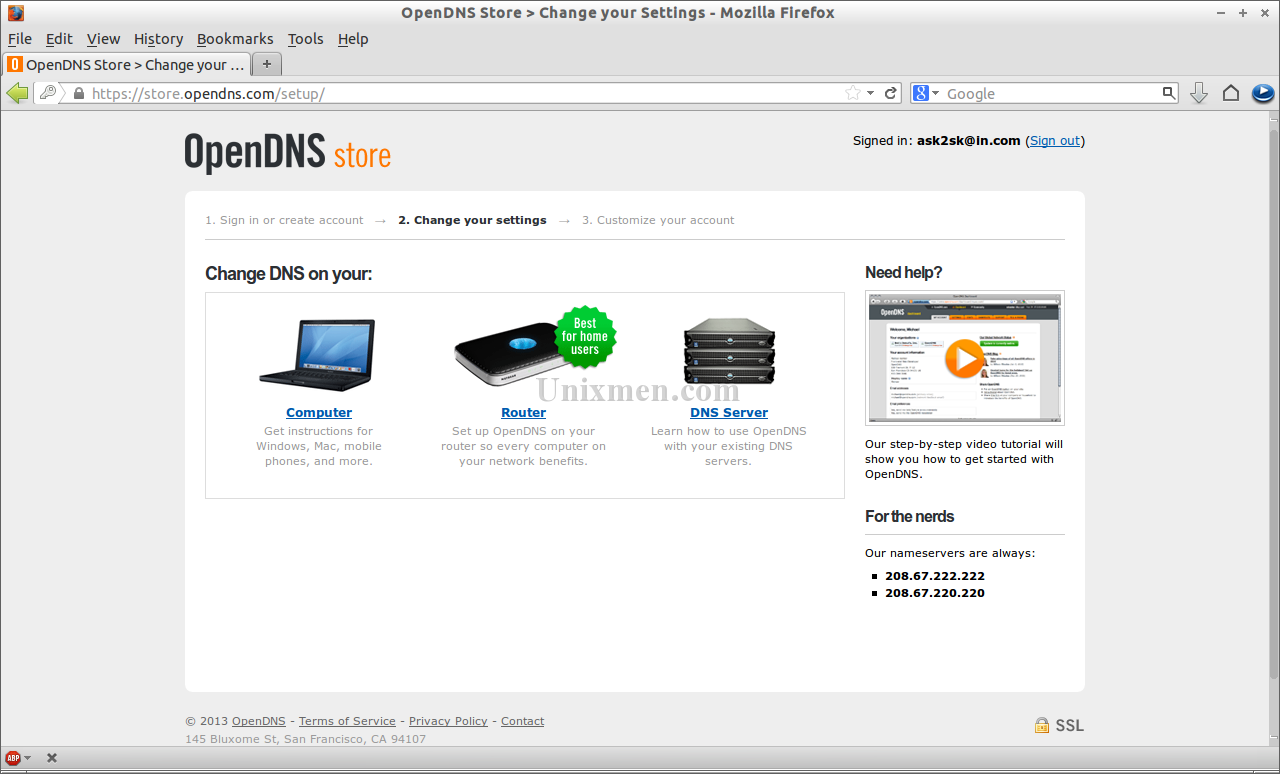 OpenDNS Store - Change your Settings - Mozilla Firefox_004