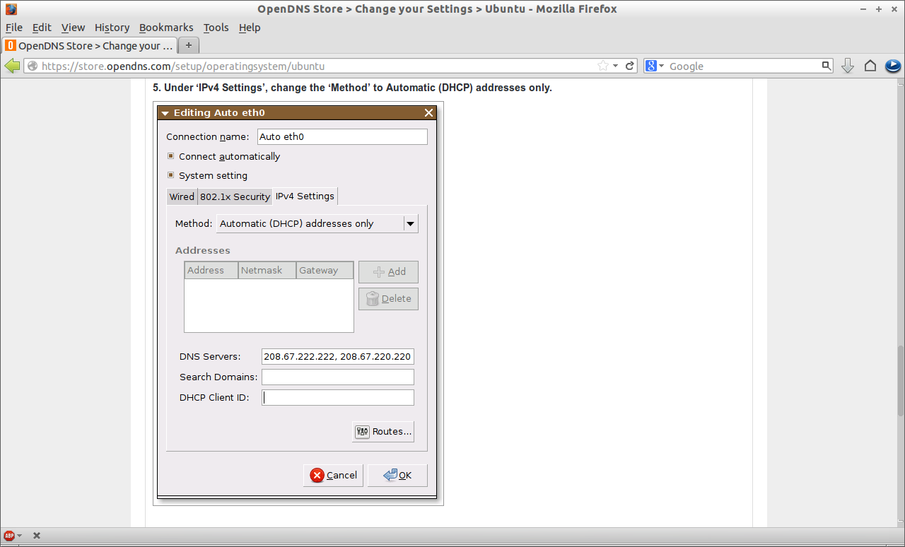 OpenDNS Store - Change your Settings - Ubuntu - Mozilla Firefox_006