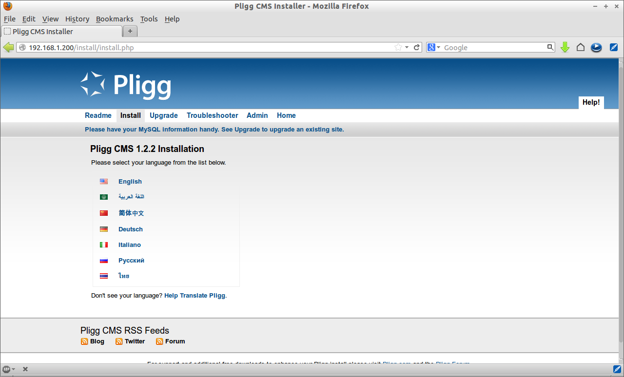 Pligg CMS Installer - Mozilla Firefox_002