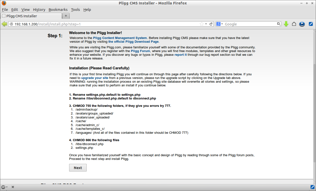 Pligg CMS Installer - Mozilla Firefox_003