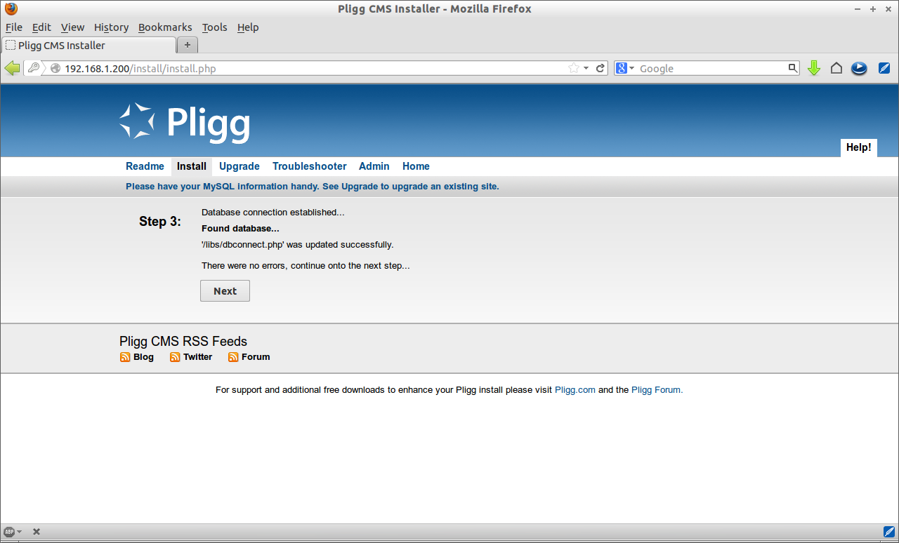Pligg CMS Installer - Mozilla Firefox_005