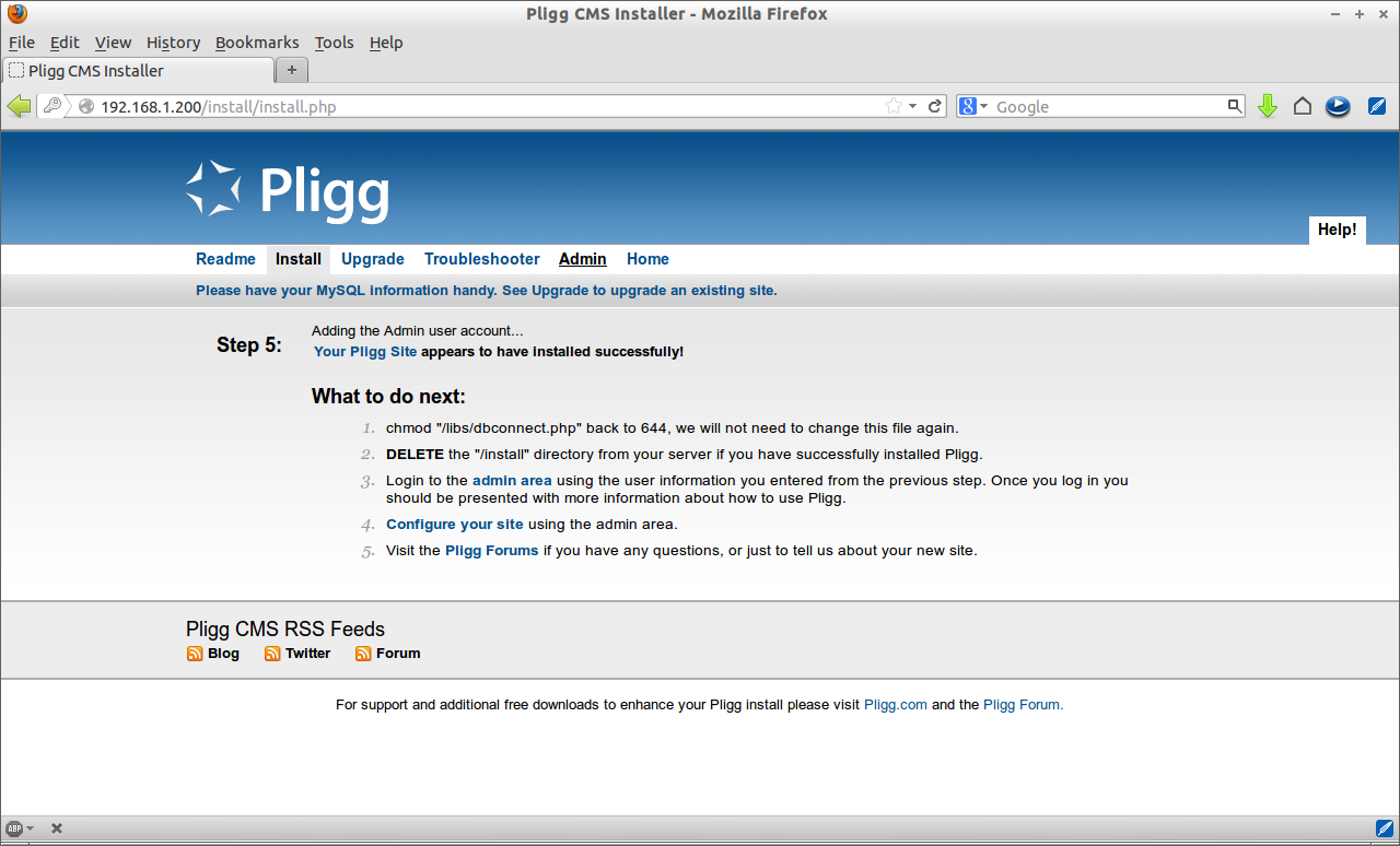 Pligg CMS Installer - Mozilla Firefox_007