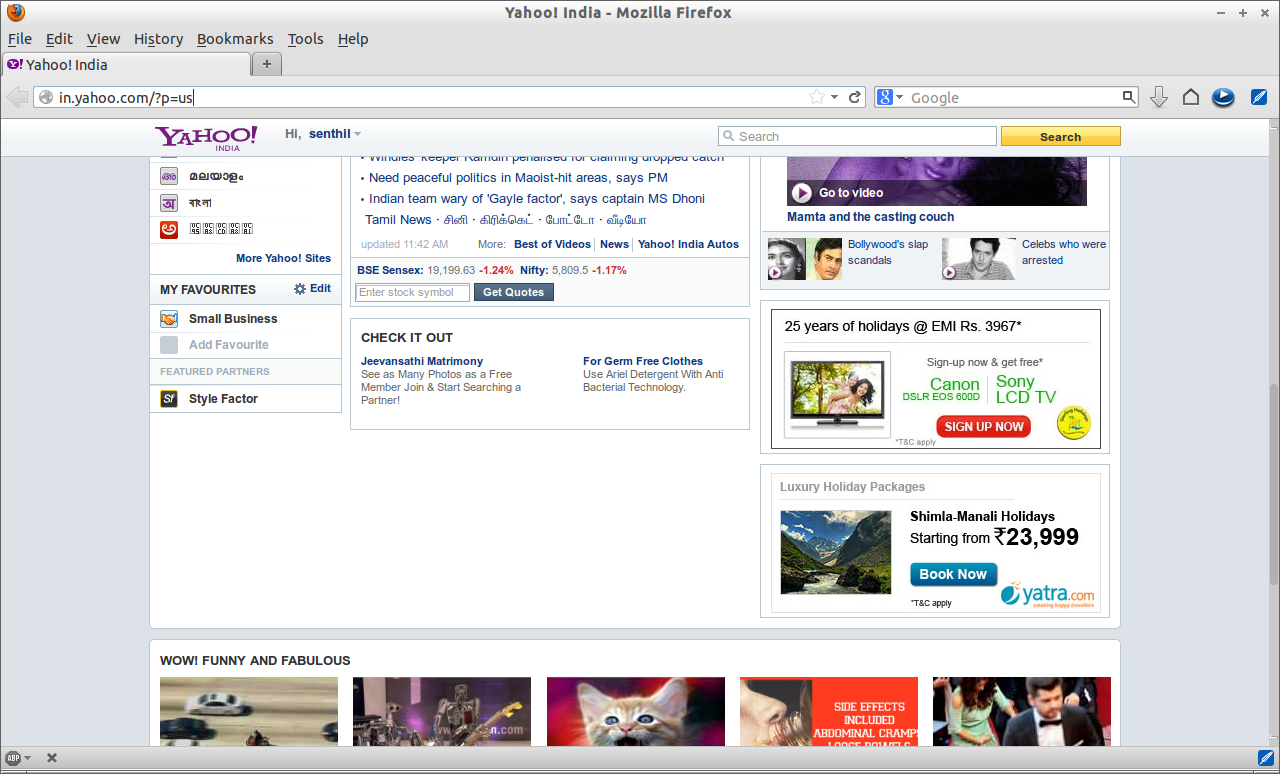 Yahoo! India - Mozilla Firefox_005