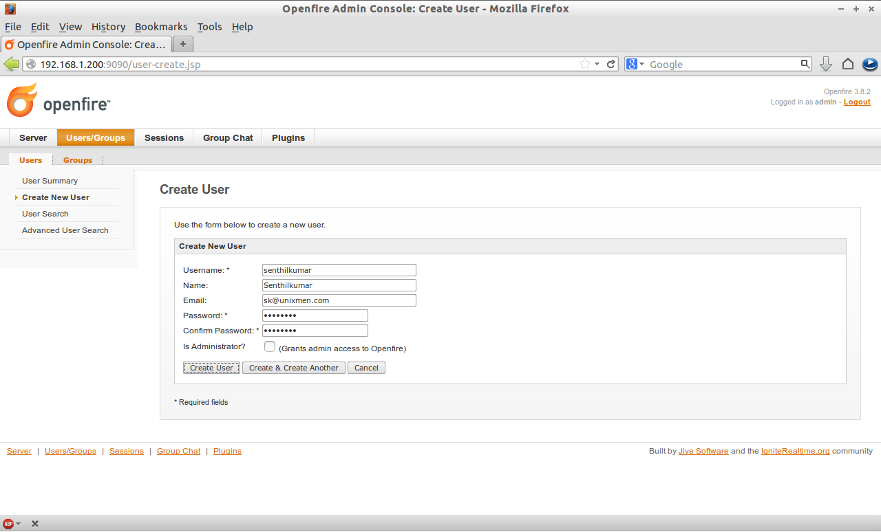 Openfire Admin Console: Create User - Mozilla Firefox_019