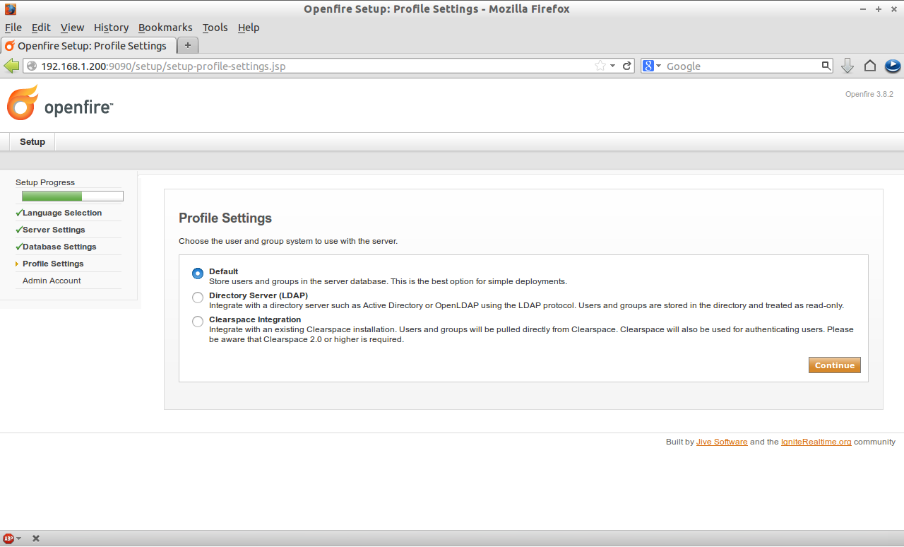 Openfire Setup: Profile Settings - Mozilla Firefox_012
