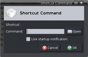 Shortcut Command Window