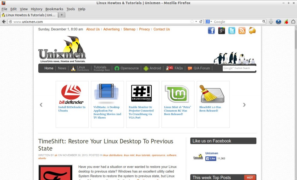 Linux Howtos & Tutorials | Unixmen - Mozilla Firefox_003