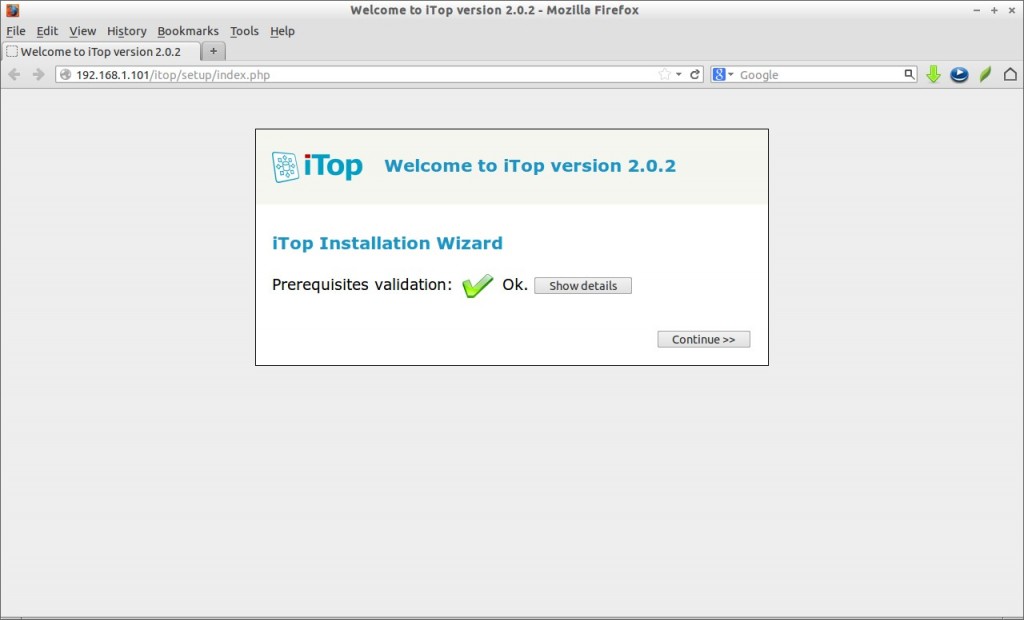 Welcome to iTop version 2.0.2 - Mozilla Firefox_001