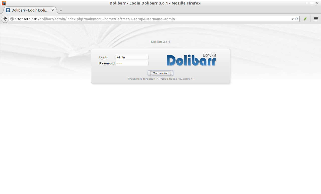 Dolibarr - Login Dolibarr 3.6.1 - Mozilla Firefox_010