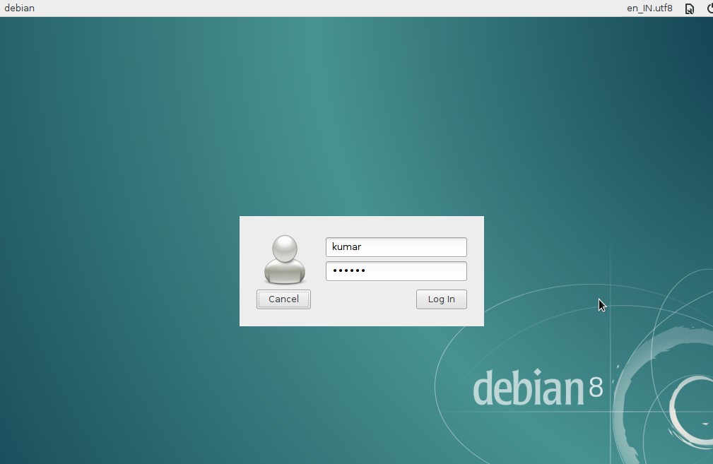 Debian 8 Desktop [Running] - Oracle VM VirtualBox_004