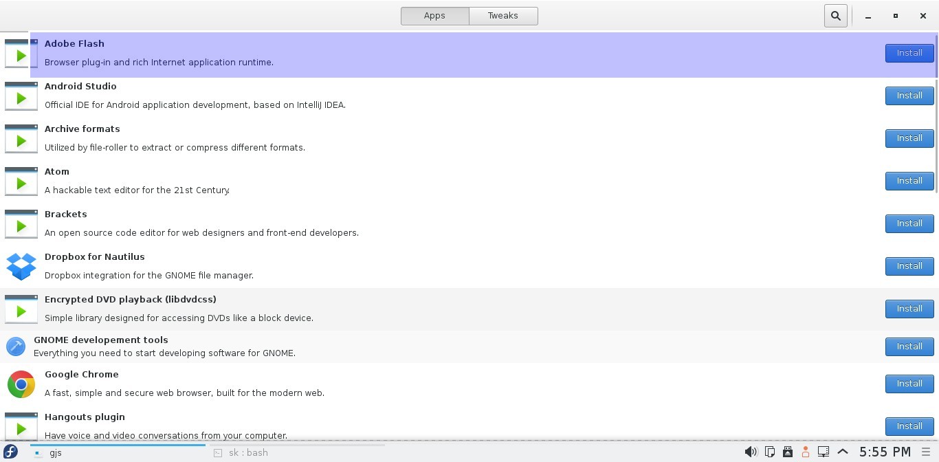 Fedora 22 KDE [Running] - Oracle VM VirtualBox_001