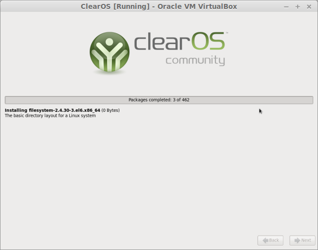 ClearOS [Running] - Oracle VM VirtualBox_012