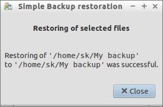Simple Backup restoration_015