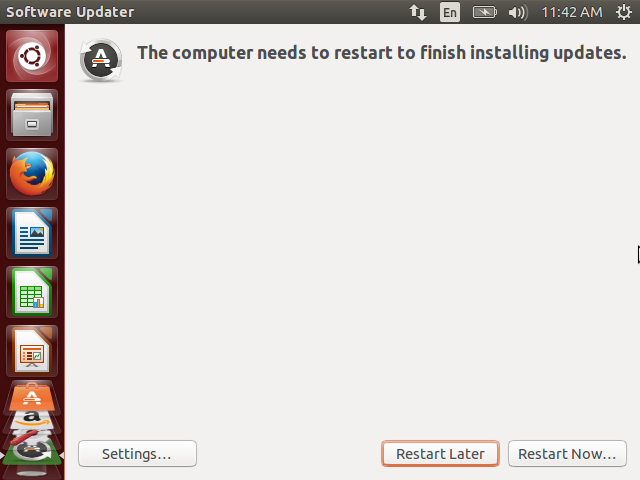 Ubuntu Restart Now