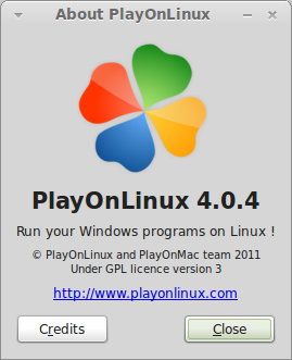 About PlayOnLinux 074