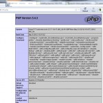 phpinfo