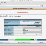LogAnalyzer :: Installer Step 7 – Mozilla Firefox_008