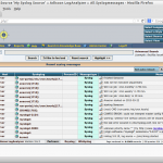 Source ‘My Syslog Source’ :: Adiscon LogAnalyzer :: All Syslogmessages – Mozilla Firefox_012