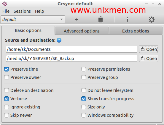 grsync for windows