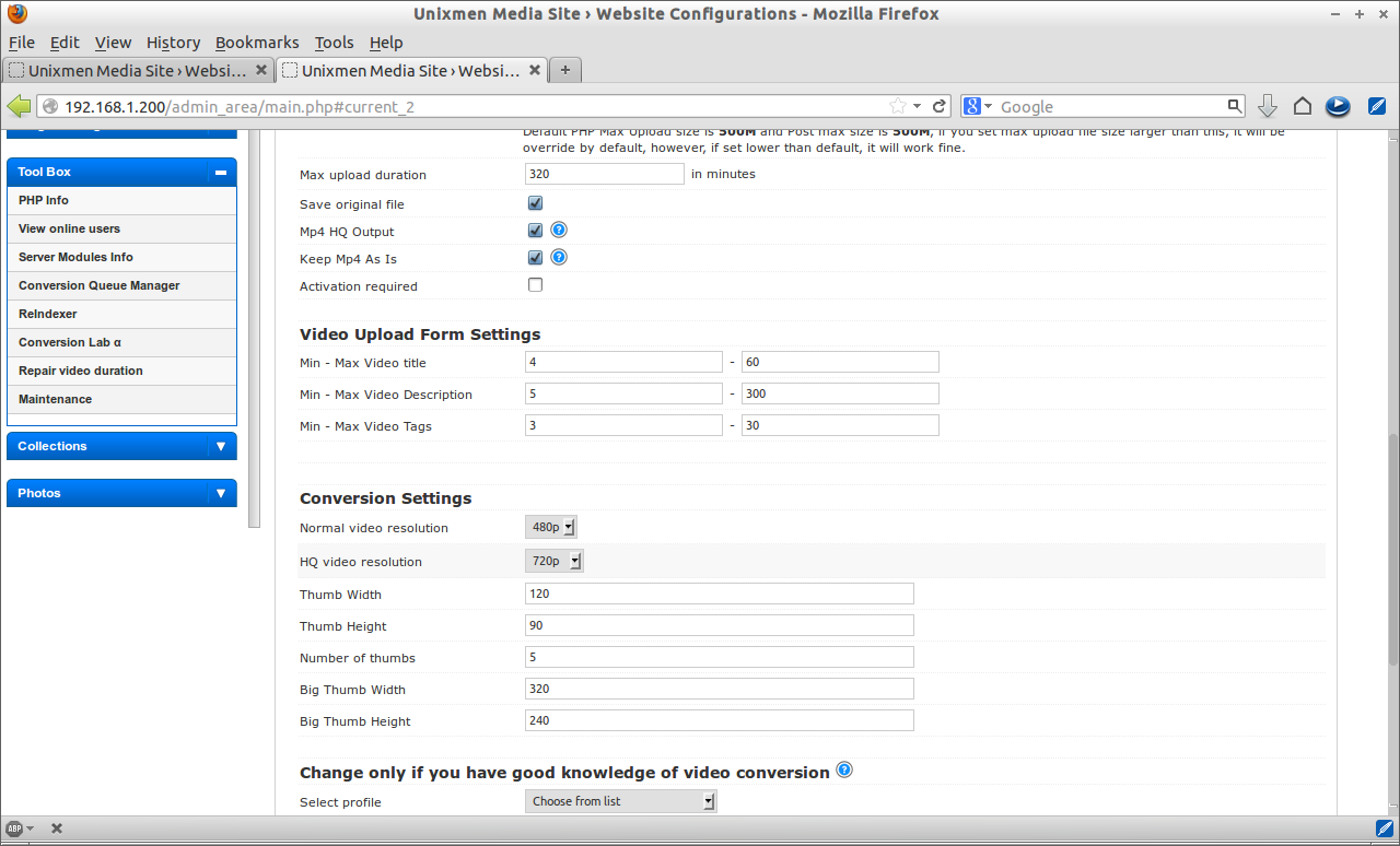 Unixmen Media Site › Website Configurations – Mozilla Firefox_024 | Unixmen