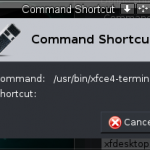 Command Shortcut Window