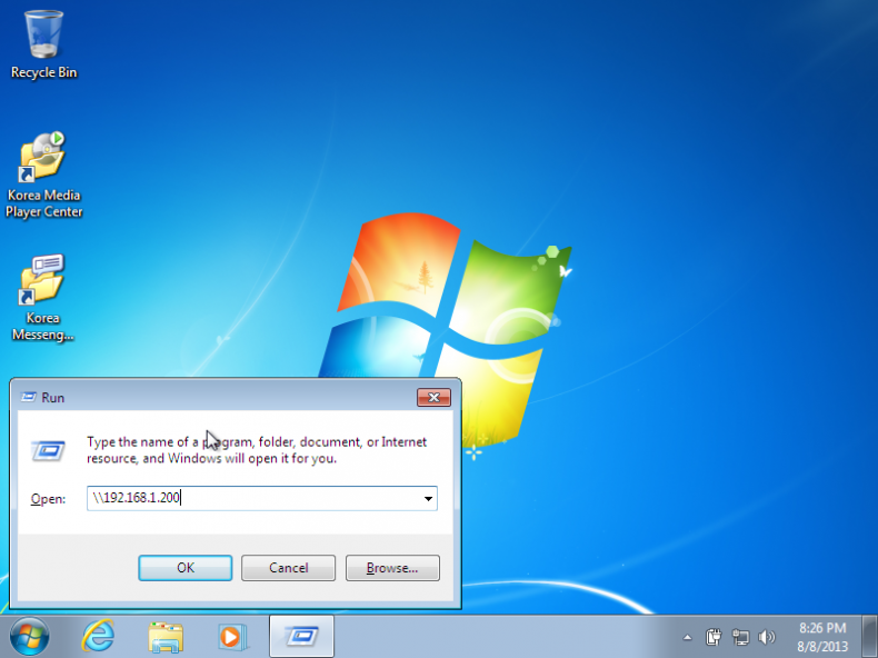 Samba server windows