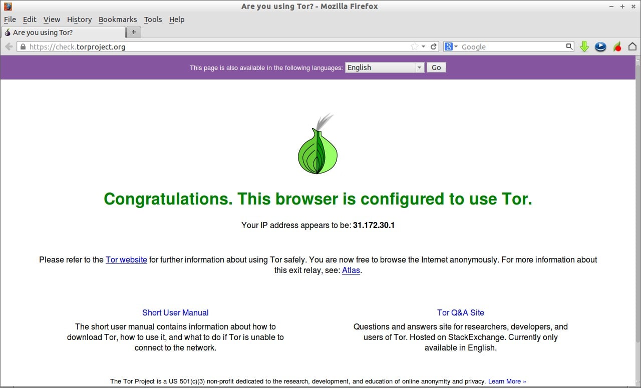 using tor without tor browser hydra