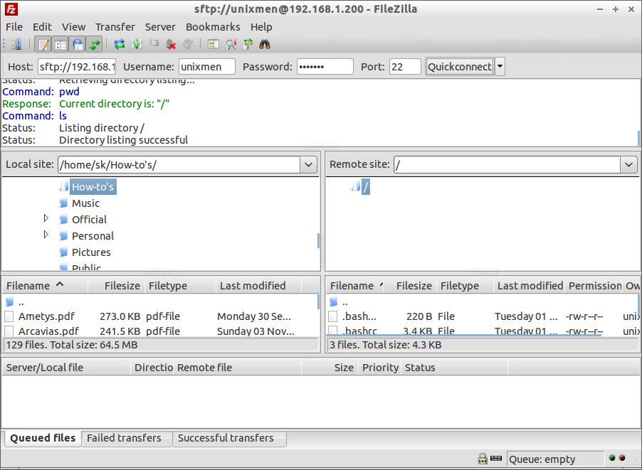filezilla ssh terminal filezilla ssh terminal