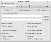 ubuntu grsync