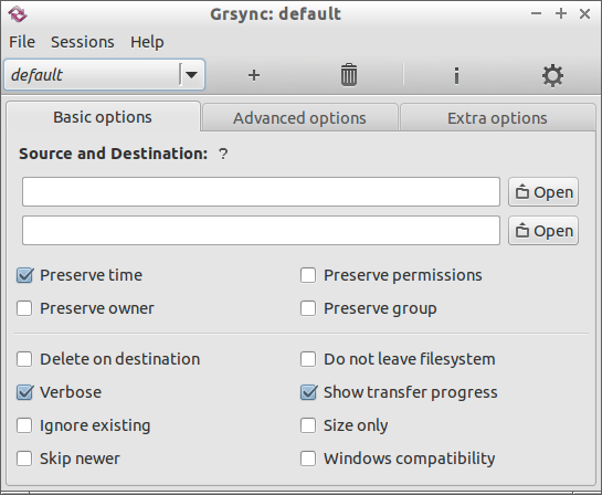 grsync help grsync help