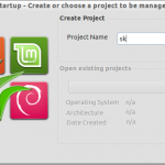 Cube Startup – Create or choose a project to be managed_002