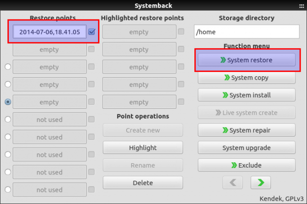 Systemback: Restore Your Linux System To Previous State | Unixmen