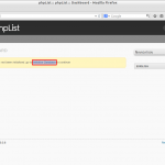 phpList :: phpList :: Dashboard – Mozilla Firefox_001