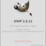 GIMP_2_8_12_Enock_Manjaro_about