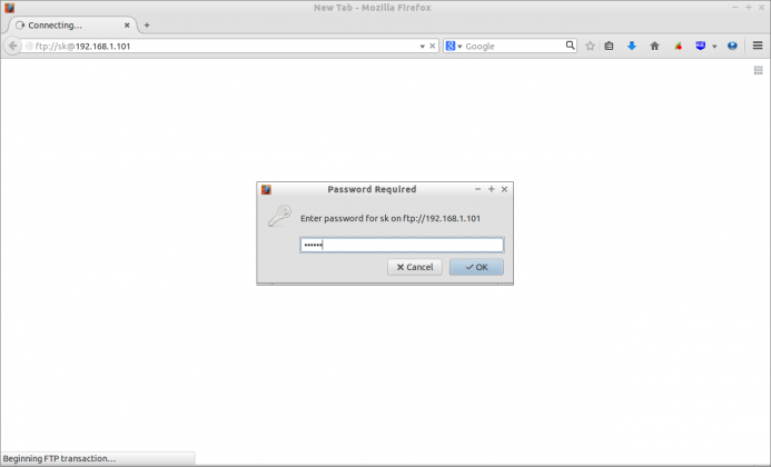install ftp server centos 7