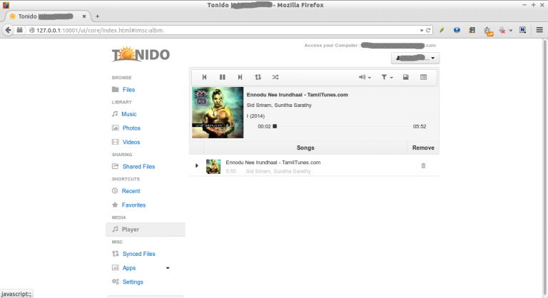 tonido sync app failed to launch tonido sync app failed to launch