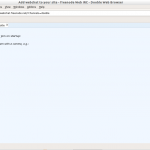 Add webchat to your site – freenode Web IRC – Dooble Web Browser_013