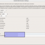 Dooble Web Browser: Settings_001