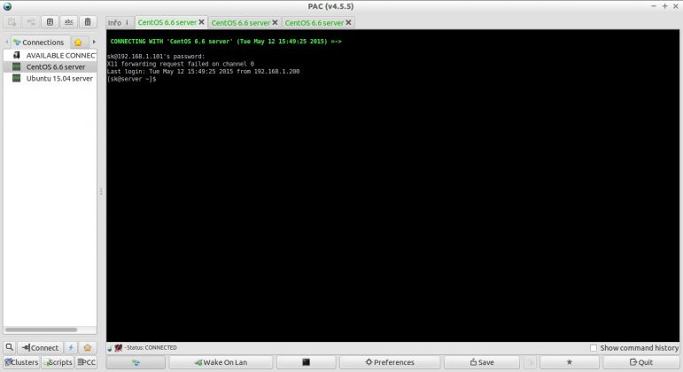 How To Manage Multiple SSH Sessions Using Cluster SSH And PAC Manager ...