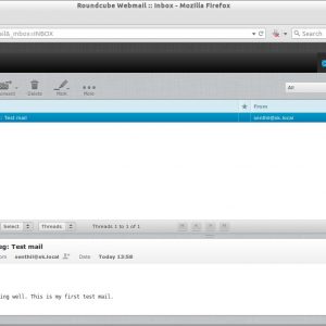(1) Roundcube Webmail :: Inbox - Mozilla Firefox_024 | Unixmen