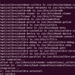 Calibre install complete