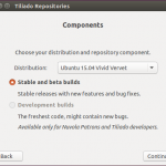 Choose the Distro and Repo content