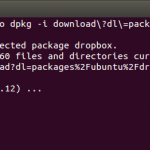 Install Dropbox on Ubuntu 15.04
