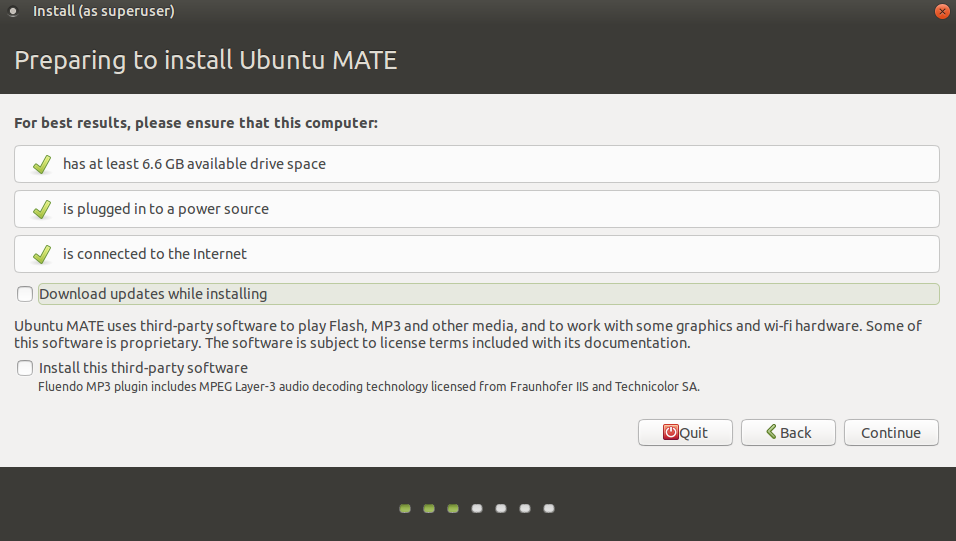 Ubuntu 15.10 alpha start
