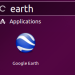 Launch Google earth