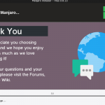 Manjaro Installing