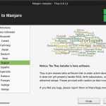 Manjaro Language