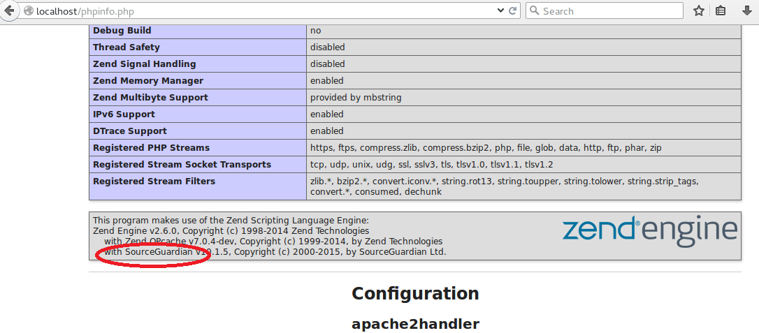 Php enable extension