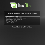 Start Linux Mint